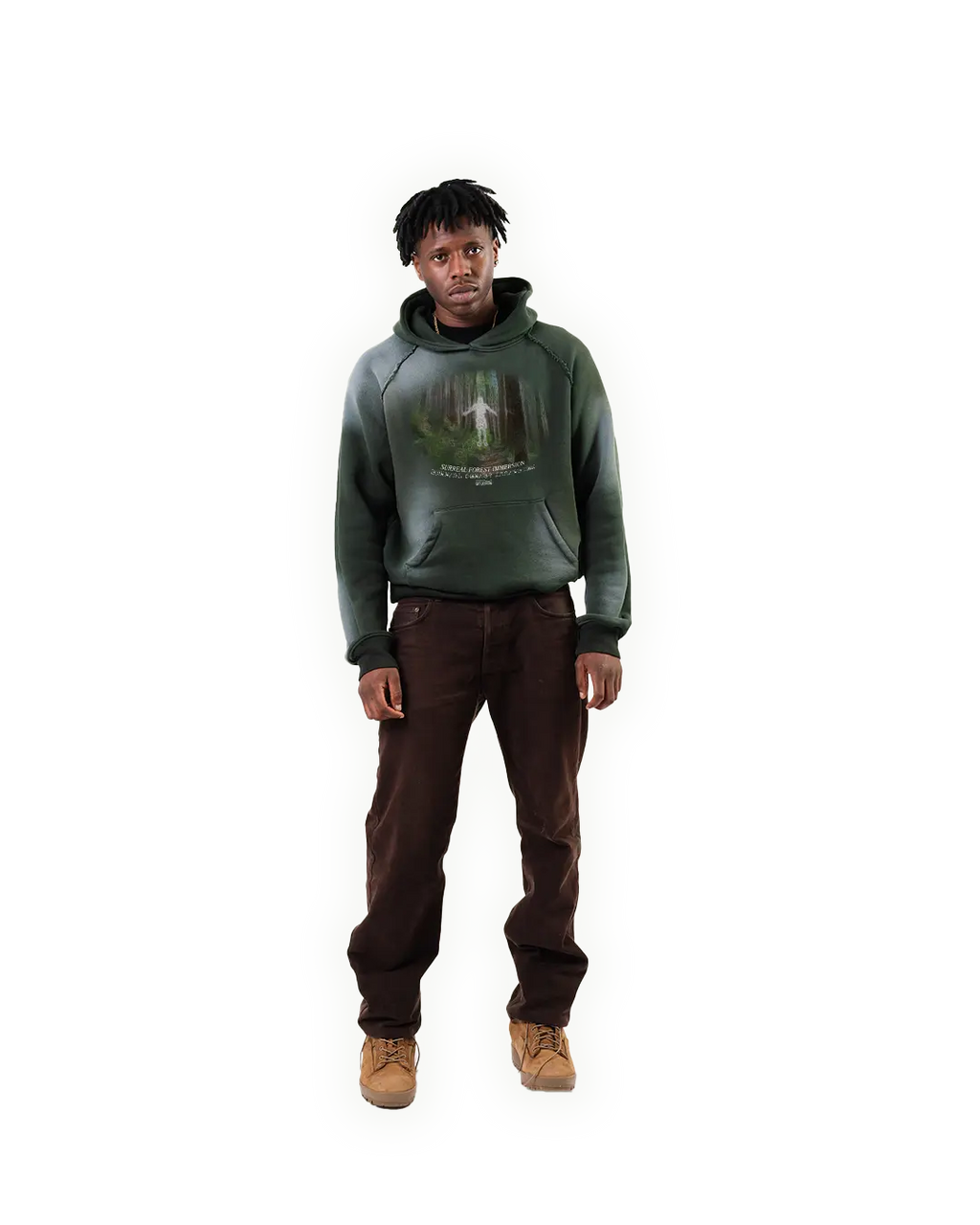 SFI V2 'MOLD GROWTH' GREEN HOODIE