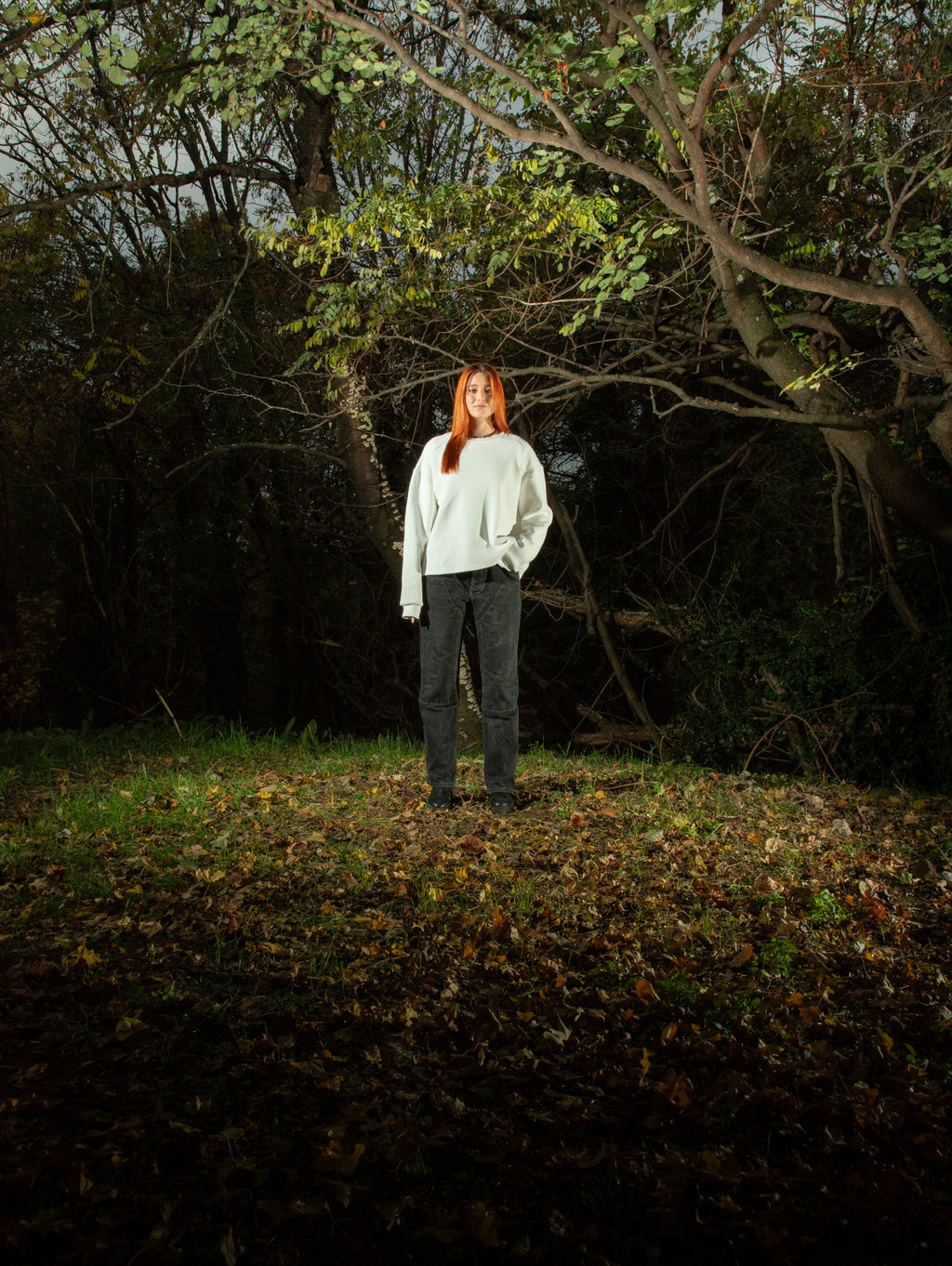 Cortex Snow White Thermal Crewneck