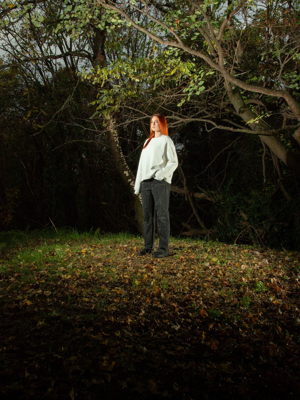 Cortex Snow White Thermal Crewneck