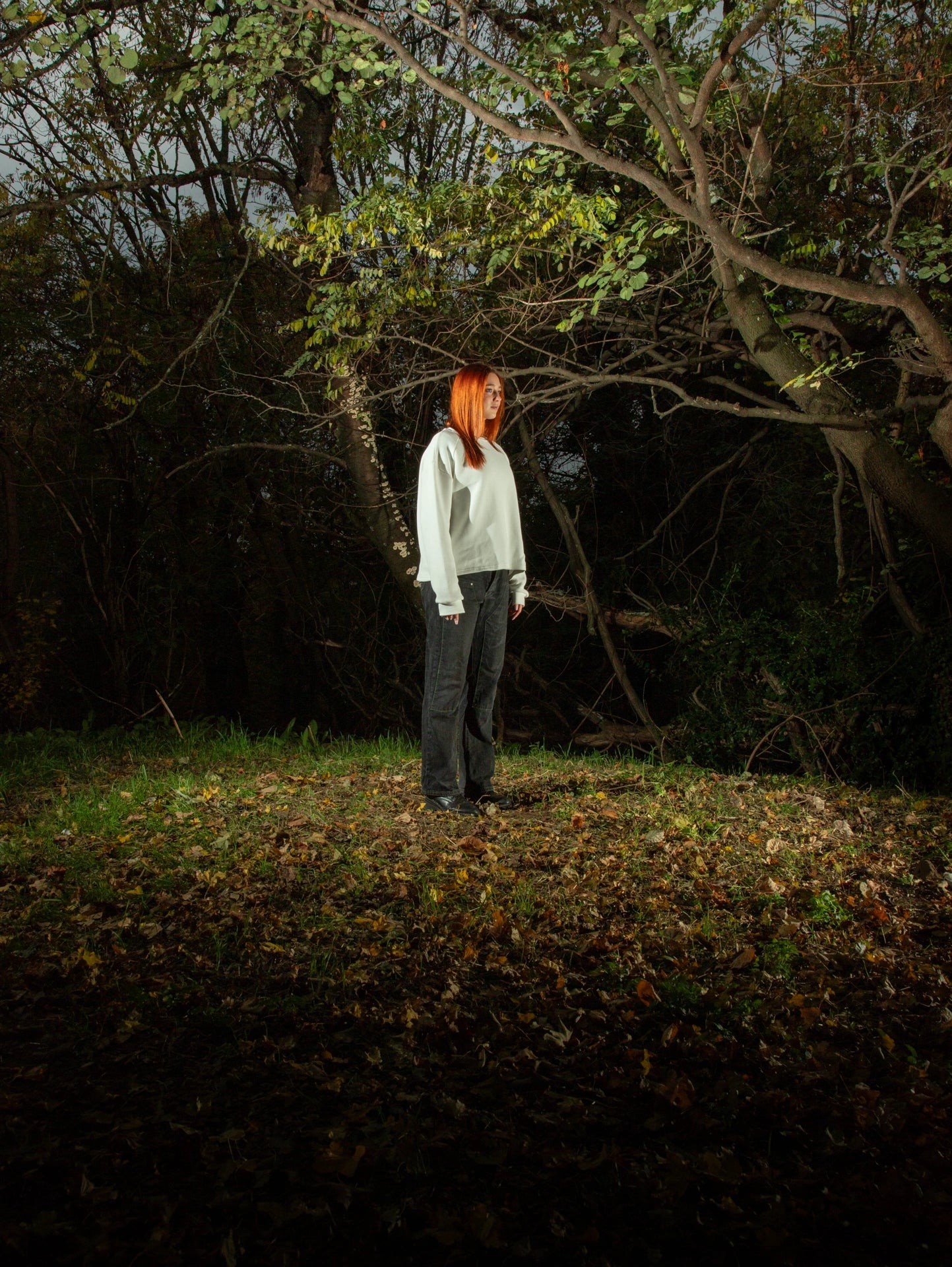 Cortex Snow White Thermal Crewneck