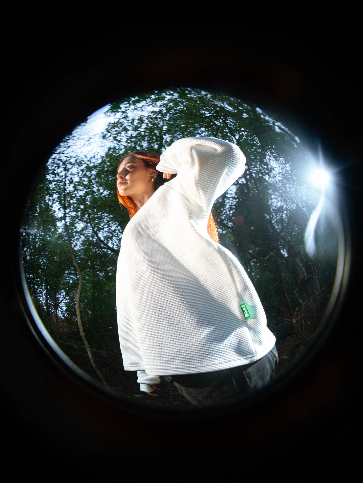 Cortex Snow White Thermal Crewneck