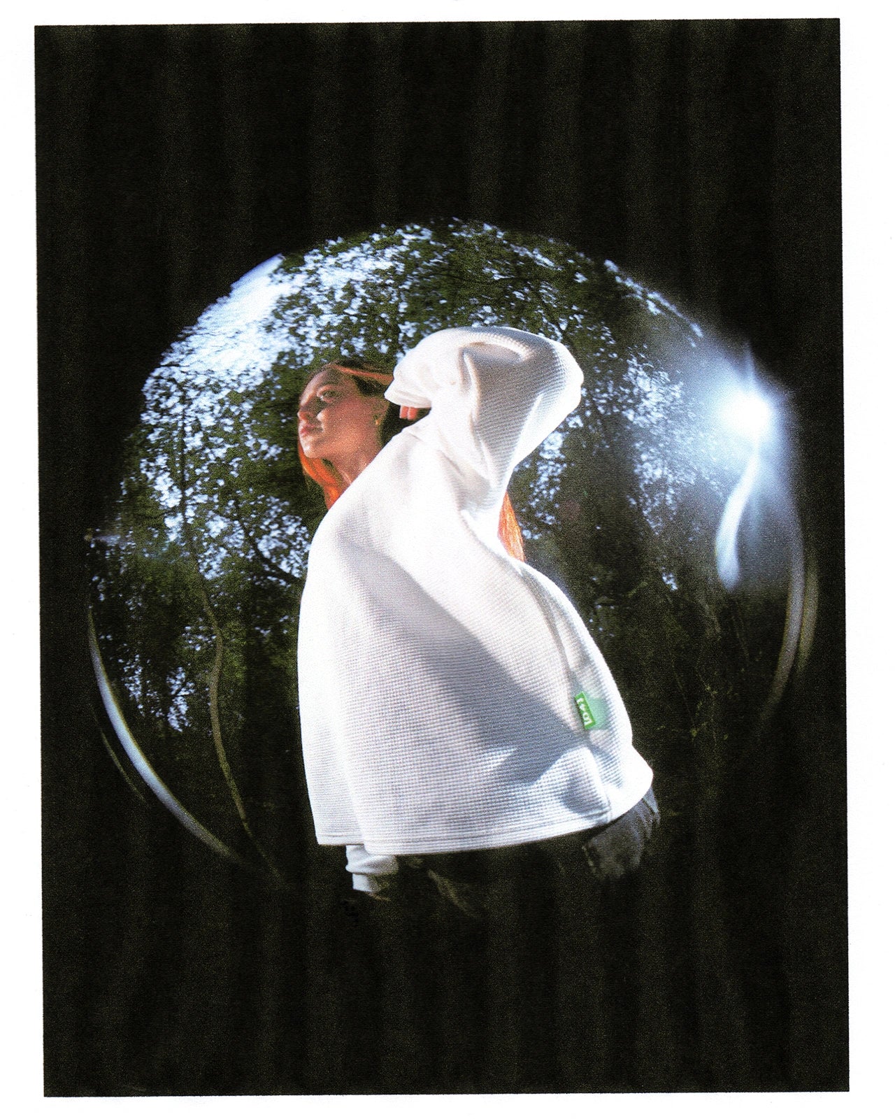 Cortex Snow White Thermal Crewneck