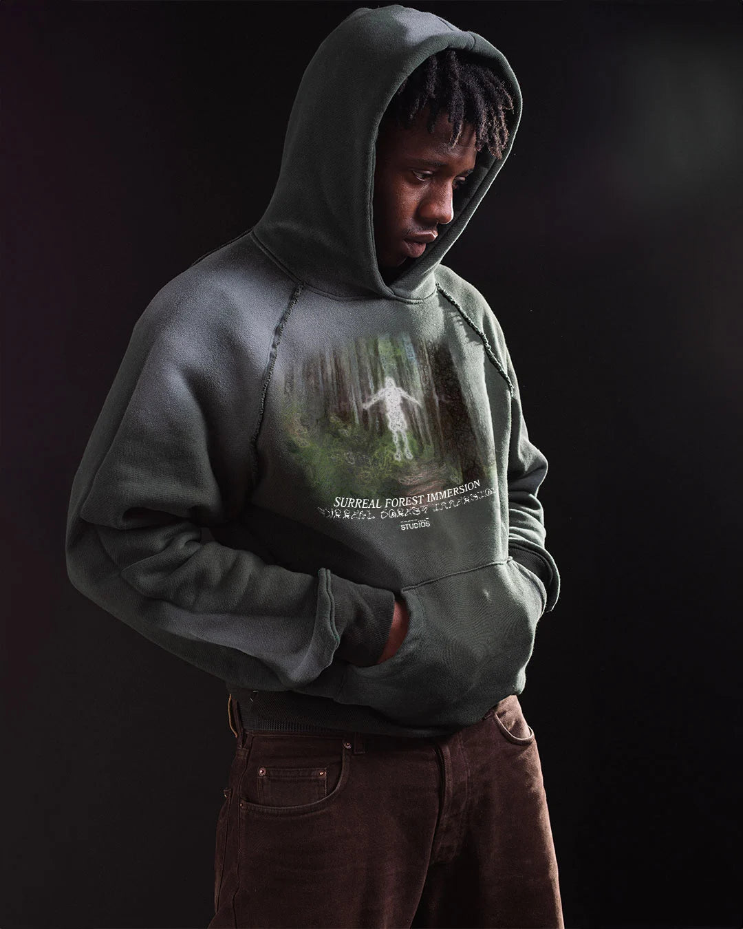 SFI V2 'MOLD GROWTH' GREEN HOODIE