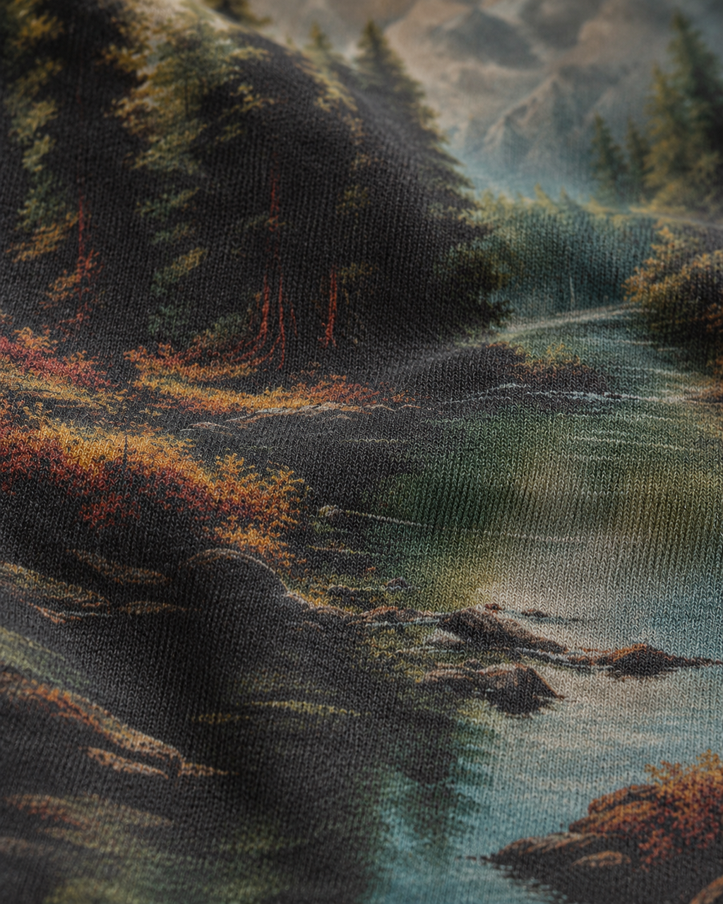 Forest River Print, Up Close