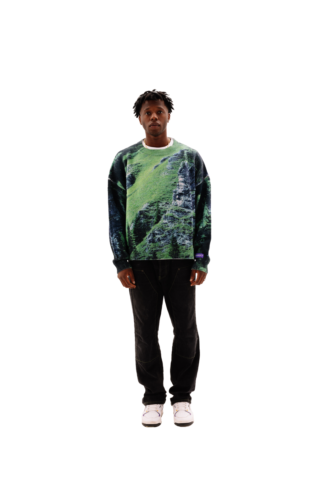 MISURINA Printed Sweater