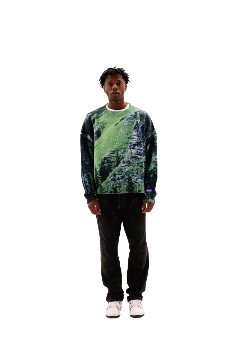 MISURINA Printed Sweater - [04]-STUDIOS™