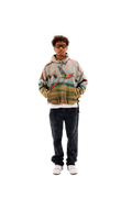 Birds Migration Reversible Fleece - [04]-STUDIOS™